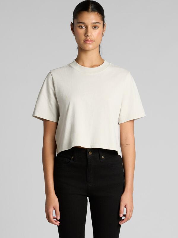 WOS HEAVY FADED CROP TEE Thumbnail