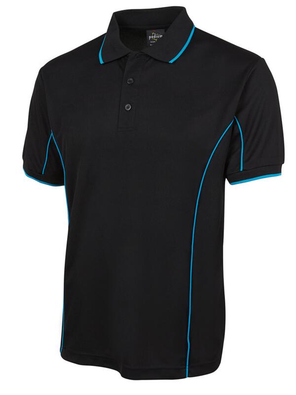 PODIUM S/S PIPING POLO Thumbnail