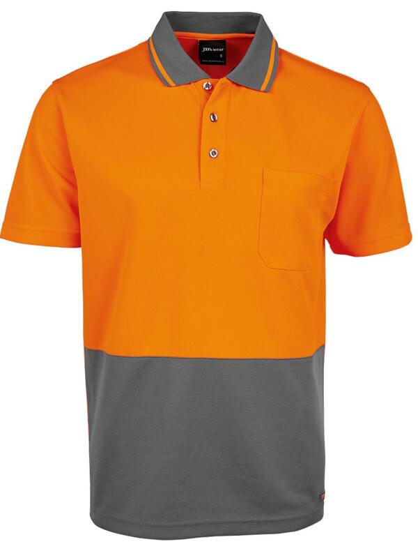 JB's Adults and Kids Hi Vis Non Cuff Traditional Polo Thumbnail