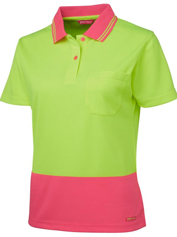JB's LADIES HV S/S COMFORT POLO Thumbnail